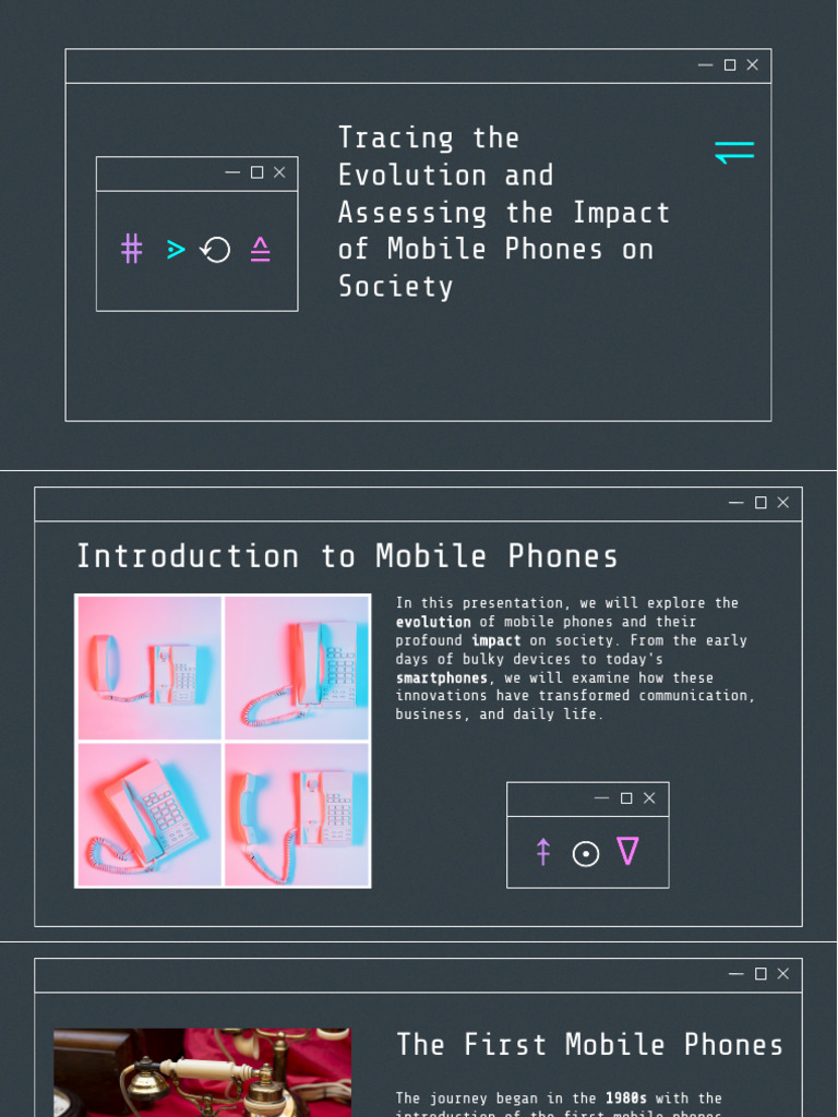 Slidesgo Tracing The Evolution and Assessing The Impact of Mobile ...