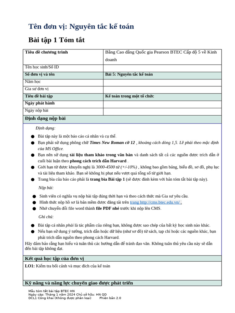 5038 - Assignment Brief 1 | PDF