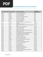 Centers Information | PDF