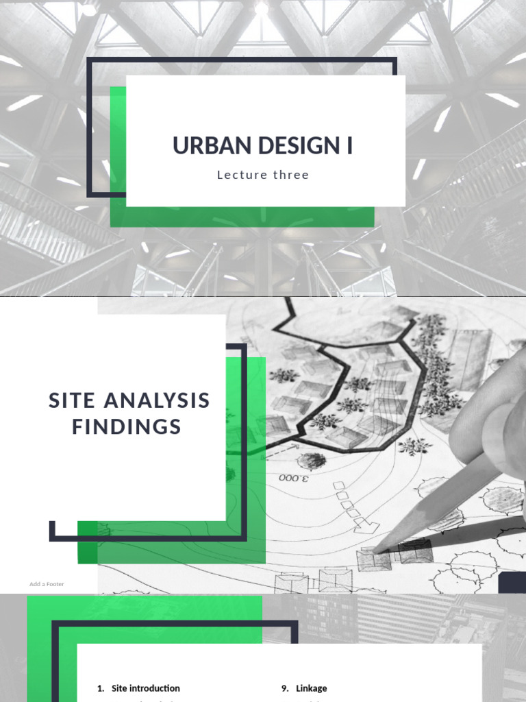 Urban Design lec 3 | PDF | Infrastructure | Green Infrastructure