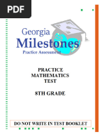 Grade 9 Linear Relations Exam Review | PDF | Numbers | Speed