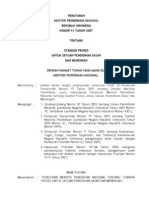 Permendiknas No. 41 Tahun 2007-Standar Proses Untuk Satuan Dikdasmen