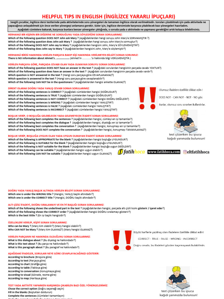 Helpful Tips | PDF