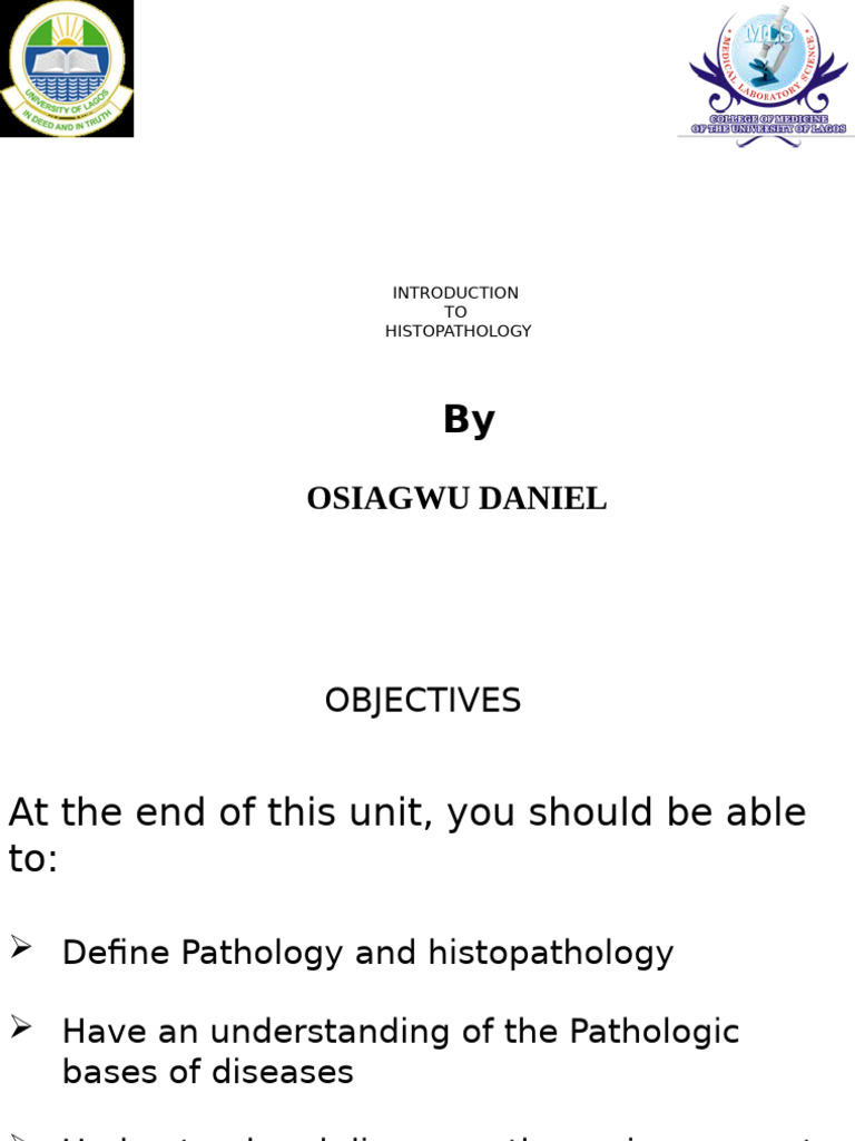 Advances in Histopathology Overview | PDF | Pathology | Biopsy