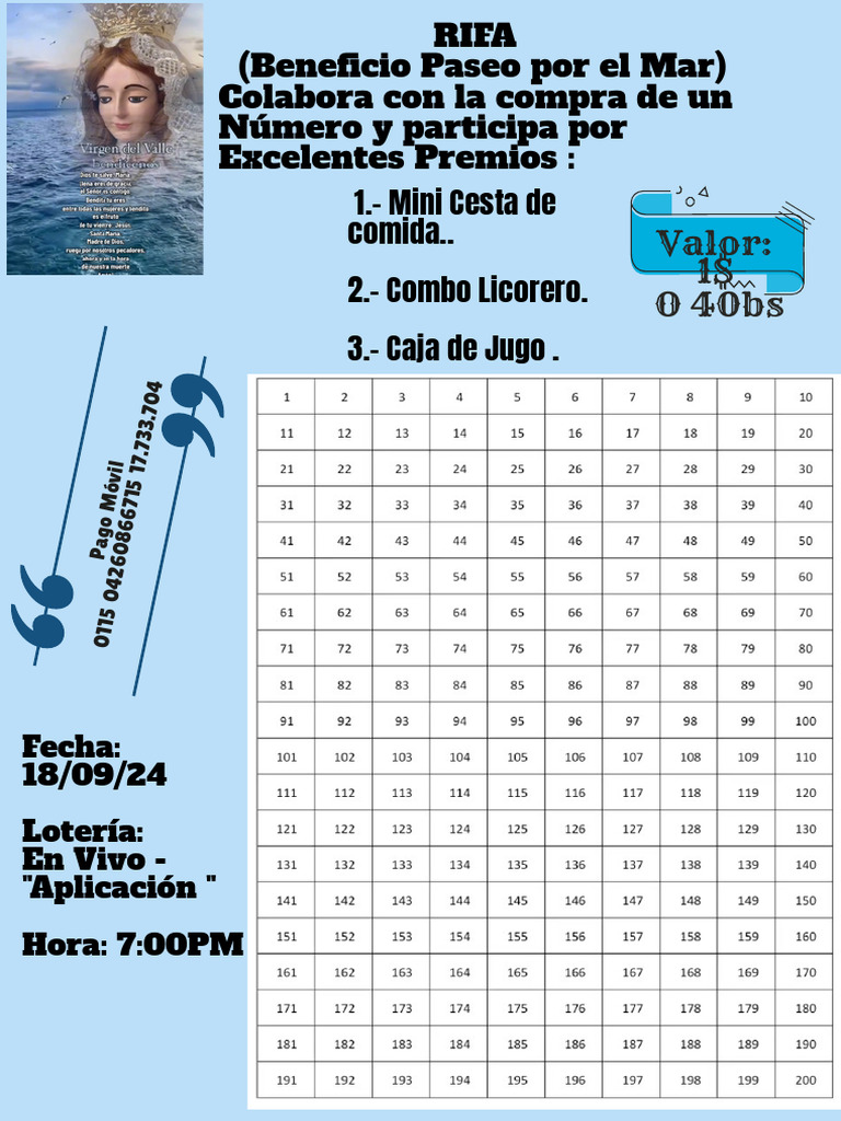 Participa en la Rifa y Gana Premios | PDF