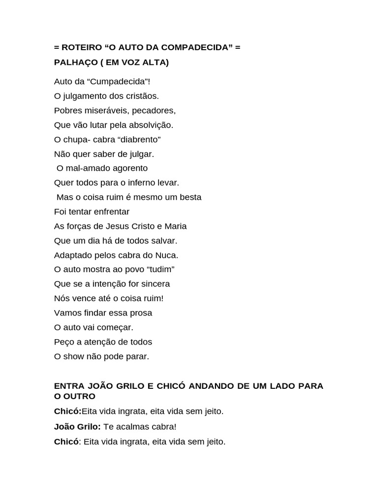 Roteiro de 