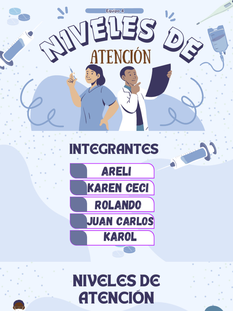 Niveles de Atención Médica en Salud | PDF | Hospital | Ciencias de la Salud