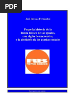 Historia sobre La Renta Básica de las iguales
