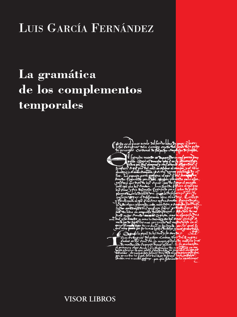 (Colección Gramática Del Español, #5) Luis García Fernández - La ...
