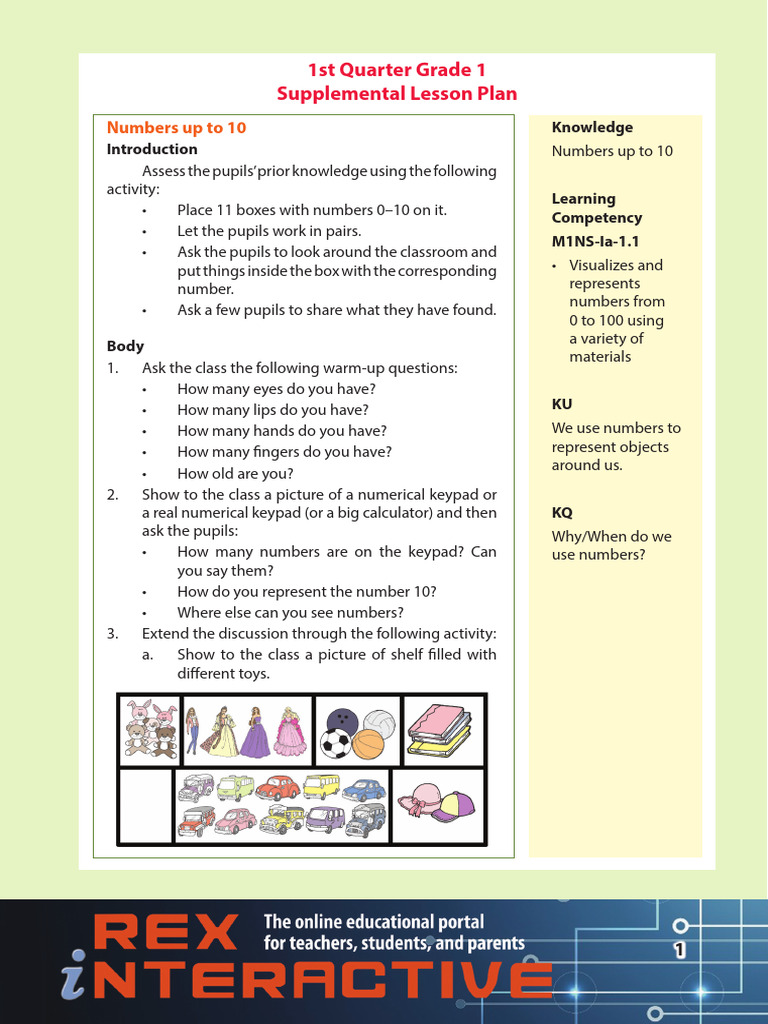 Supp Math 1 Additional | PDF | Toys | Learning