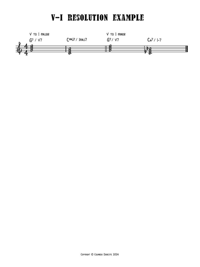 V-I Resolution Example | PDF