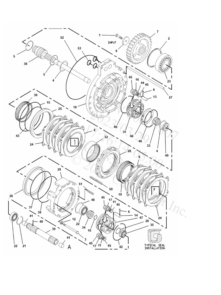 7G4853 PLANETARY 1 | PDF | Mechanical Engineering | Automotive Technologies