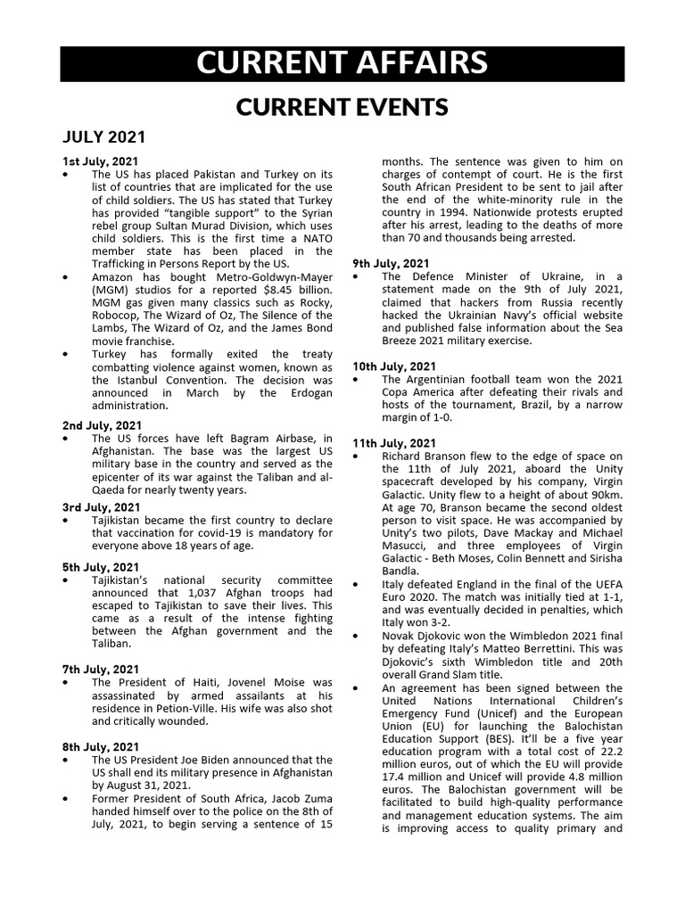01 current events pdf afghanistan taliban