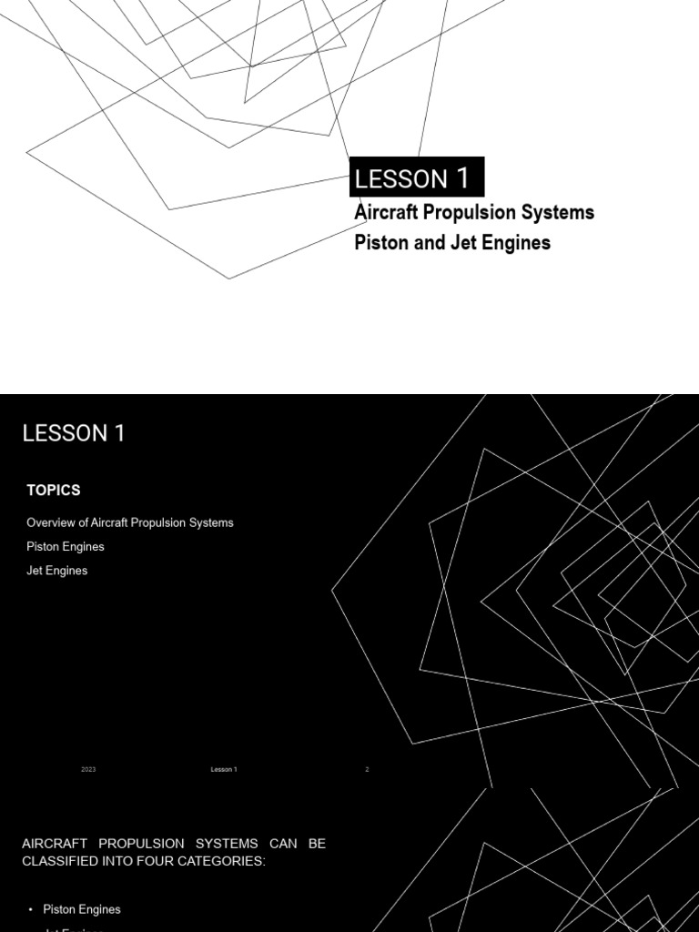 Lesson 1 1 | PDF | Internal Combustion Engine | Jet Engine