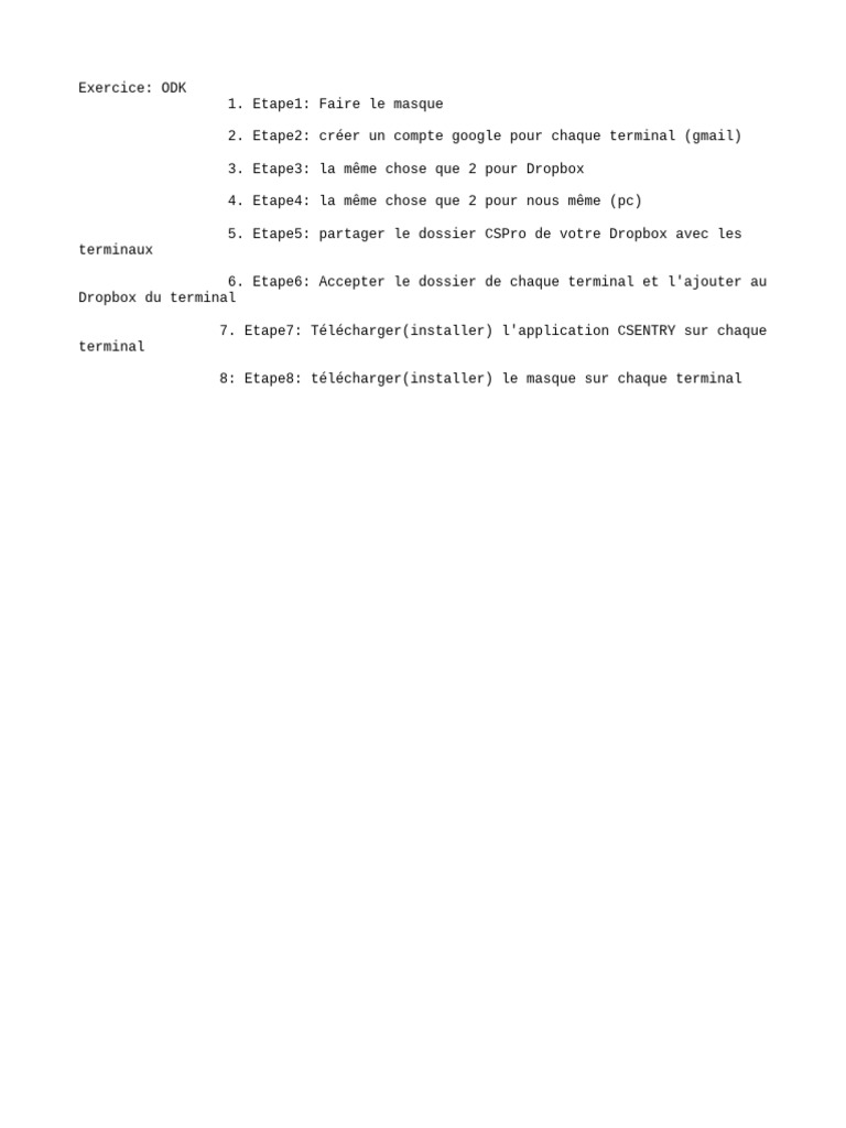 Guide d'installation ODK étape par étape | PDF | Jeux et activités ...