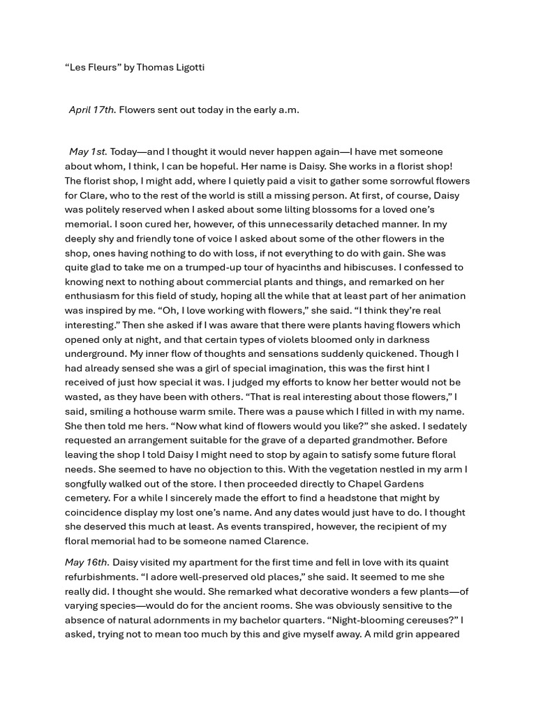 Thomas Ligotti's 