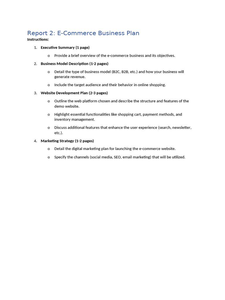 Report 2 | PDF | Finance & Money Management | Computers