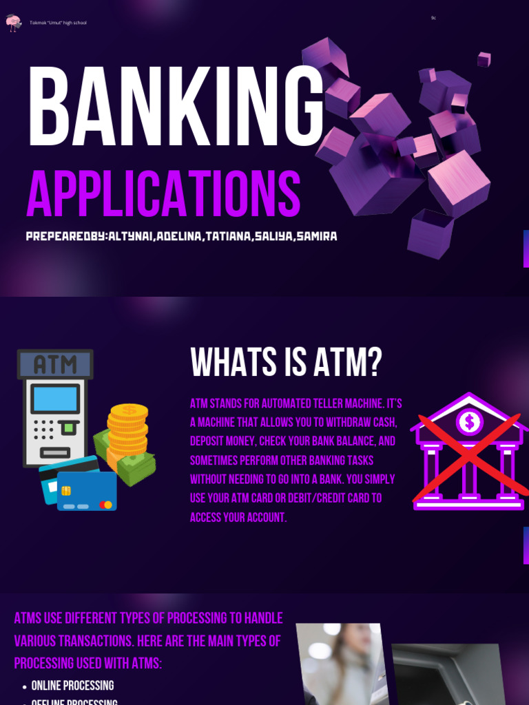 Banking 9c pdf automated teller machine personal identification