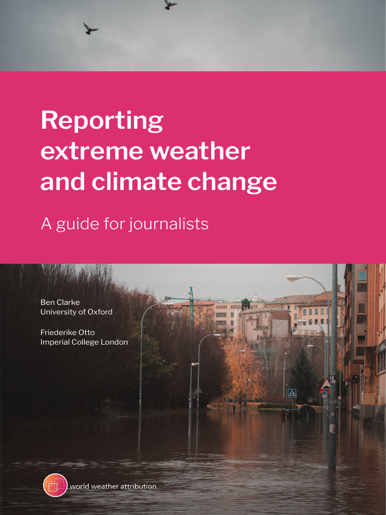 Reporting Extreme Weather & Climate Change | PDF | Heat Wave | Climate ...