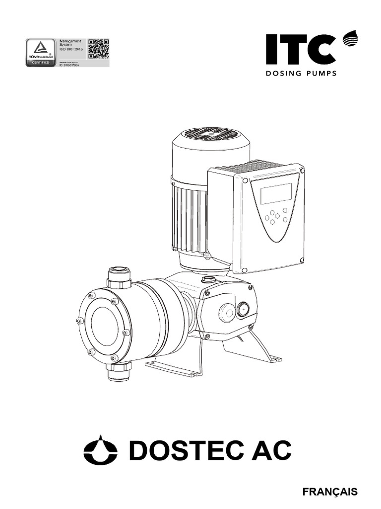 Pompes Doseuses DOSTEC AC : Guide Complet | PDF
