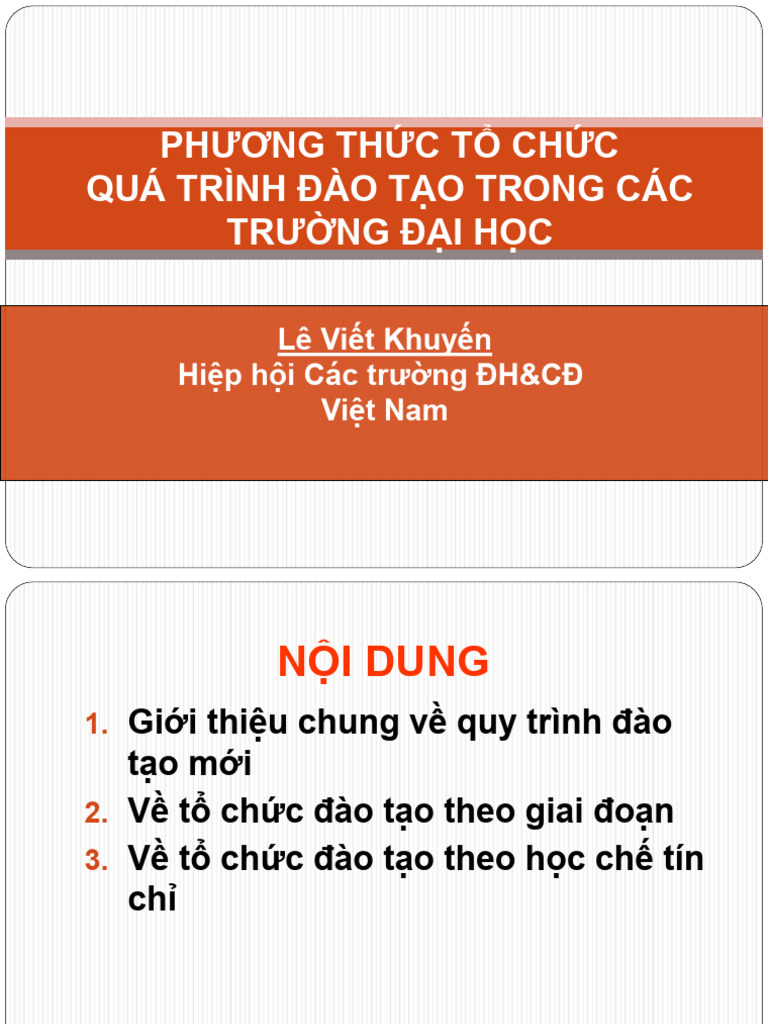 HP4.Baocao Đaydu-Phuong Thuc T CH C Quá Trình Đào T o Trong Các Trư NG ...