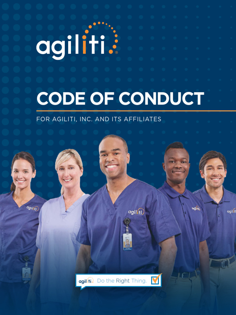 Agiliti Code of Conduct Overview | PDF | Harassment | Competition Law