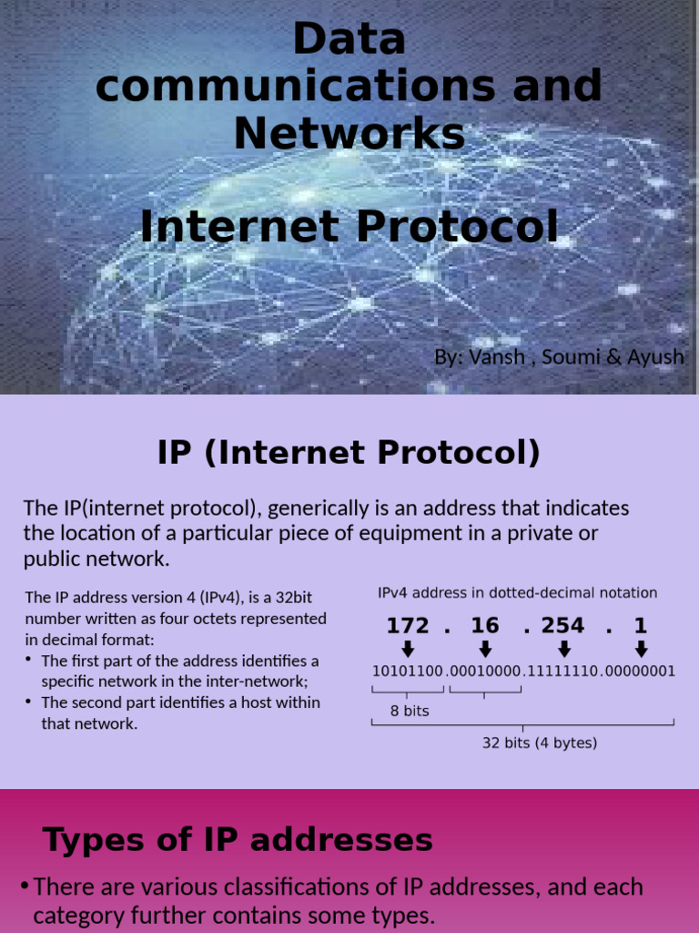 Understanding IP Addresses and Protocols | PDF
