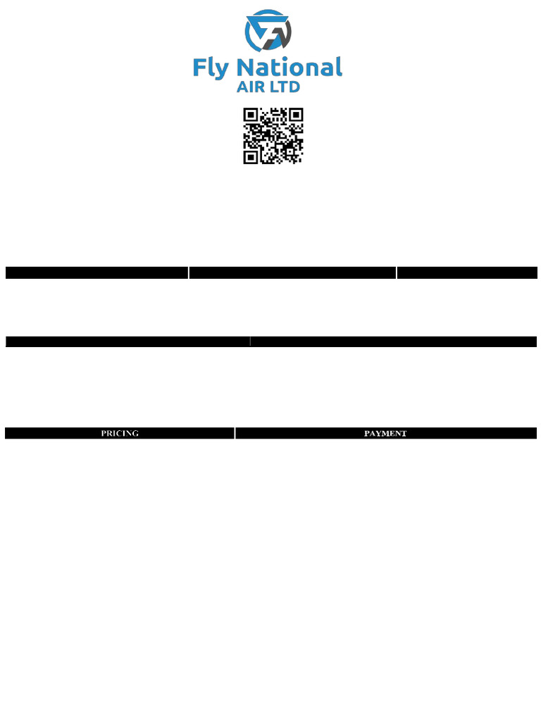 Fly National DLW | PDF