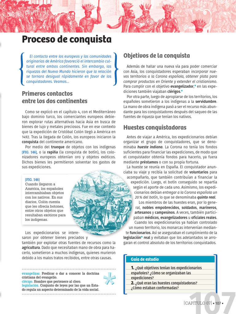 Conquista de América: Huestes y Objetivos | PDF | Imperio Inca | Hernán ...