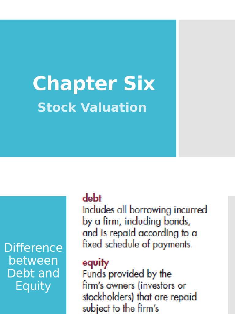 Stock Valuation | PDF | Stocks | Initial Public Offering