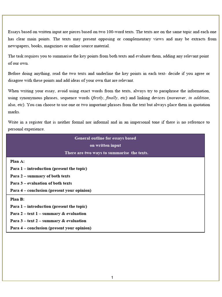 Cpe Essay Writing Pdf Essays Cognition