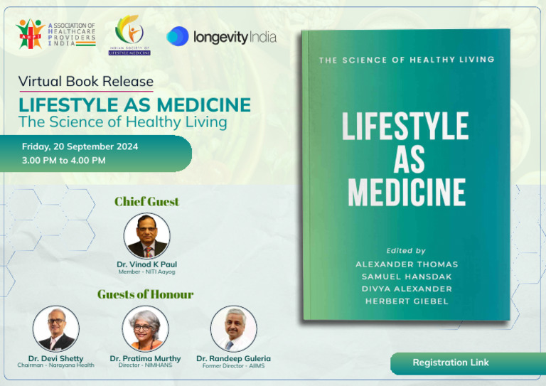 Lifestyle As Medicine Book Release | PDF