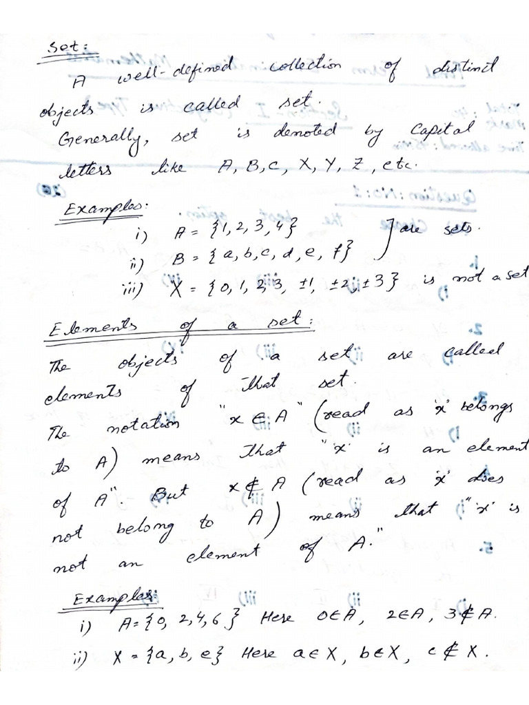 Sets Maths | PDF