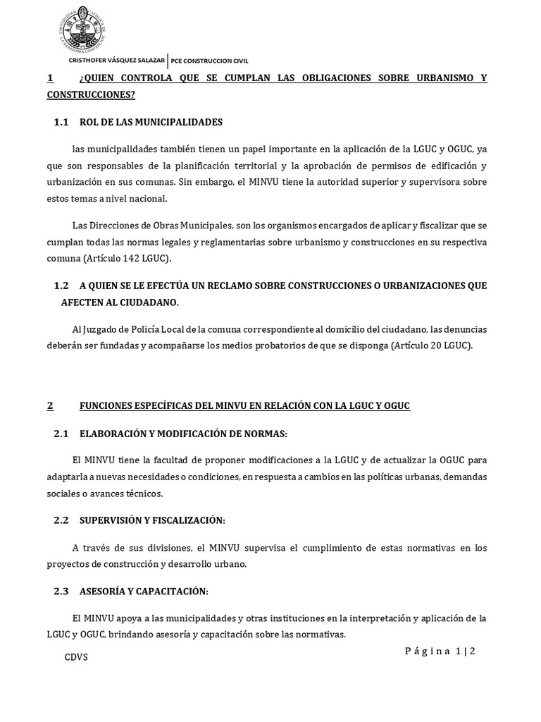 Quien Controla La Oguc | PDF