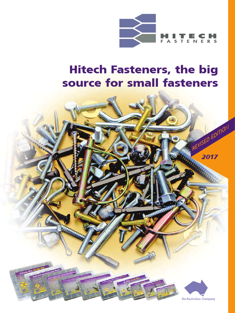 Hitech Fasteners 2017 Product Index | PDF | Screw | Nut (Hardware)