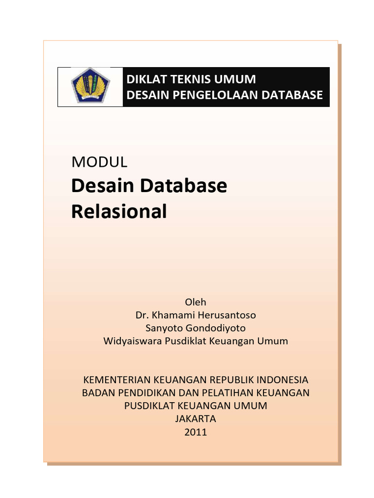 Desain Database Relasional (PDFDrive) | PDF