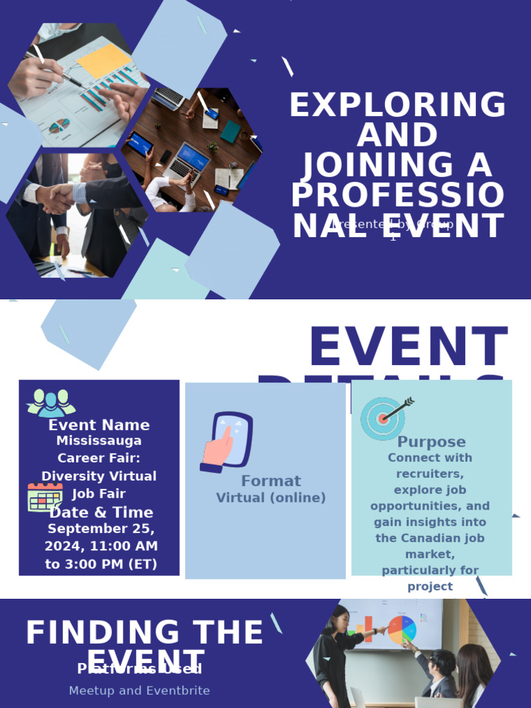 Exploring and Joining A Professional Event | PDF | Social Psychology ...