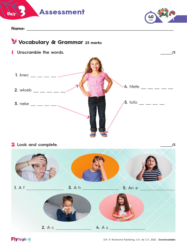 Unit 3 - 4º | PDF | Language Arts & Discipline