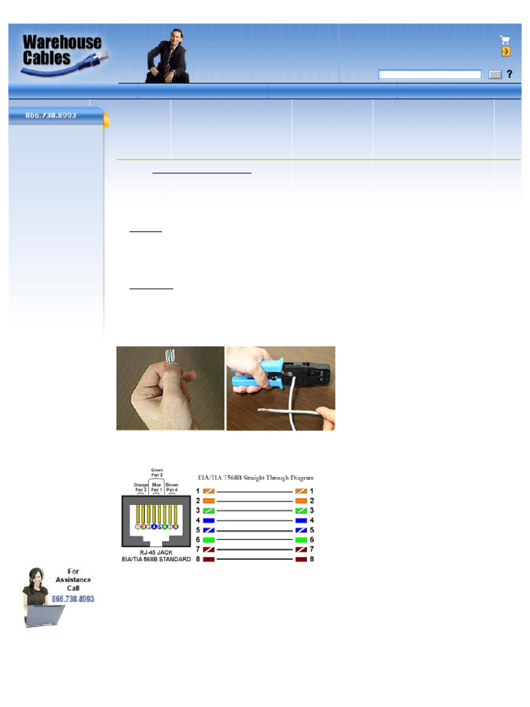 How To Cat 6 Patch Cable | PDF | Electrical Connector | Cable Television