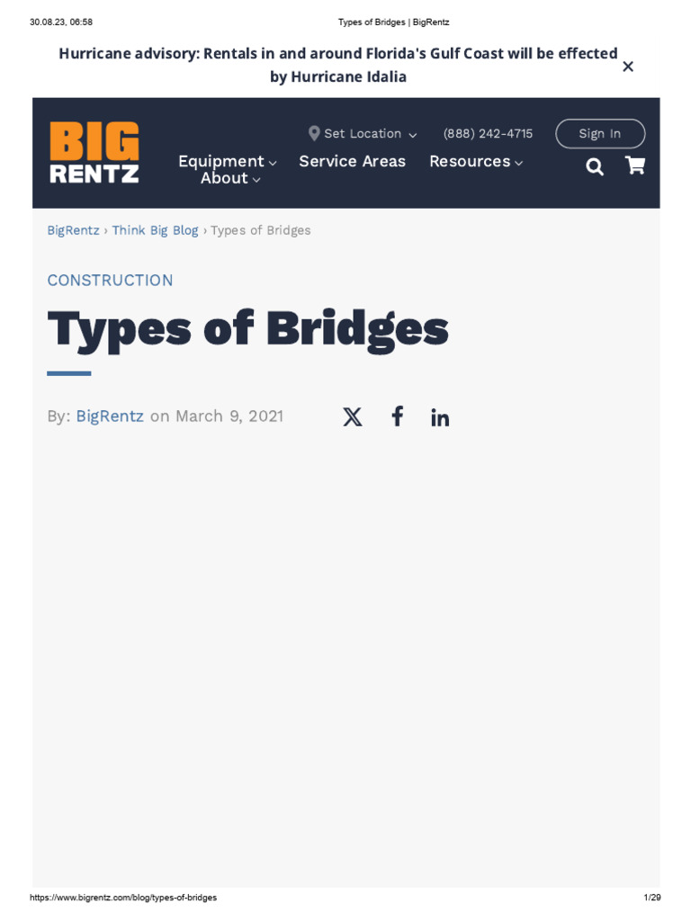 7 Main Types of Bridges Explained | PDF | Bridge | Truss