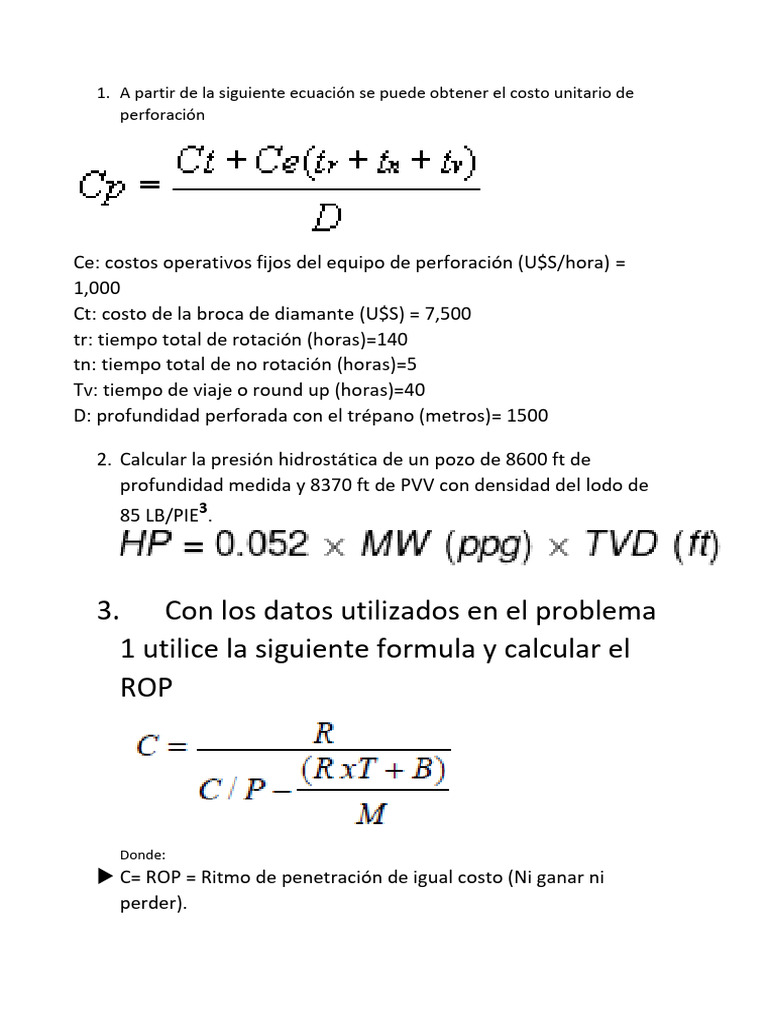 2da Practica Dirigida Construccion de Pozos Lunes 27052024 | PDF ...