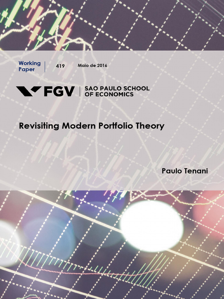 Revisiting Modern Portfolio Theory | PDF | Modern Portfolio Theory ...