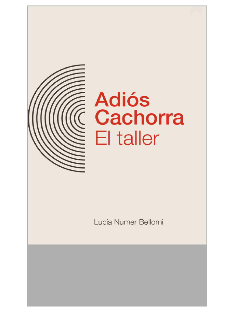 Adiós Cachorra Pdf Pdf