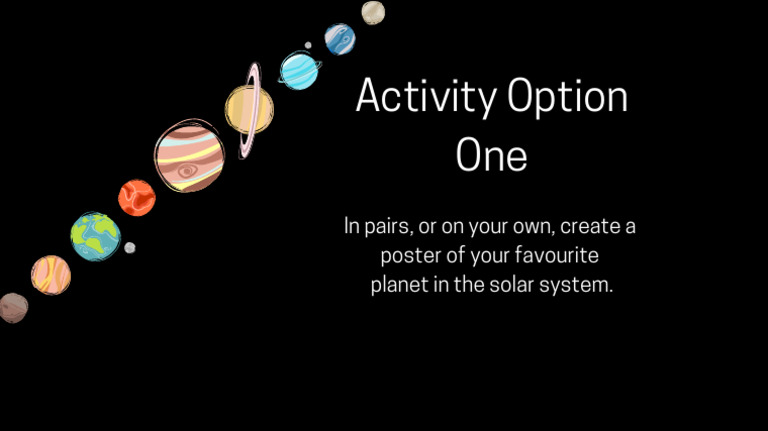 The Solar System Presentation Slides and Activity | PDF
