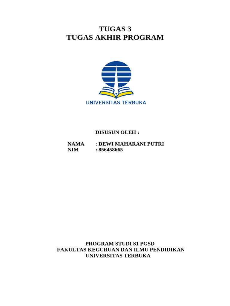Tap 3 | PDF | Karier & Perkembangan | Seni & Disiplin Bahasa