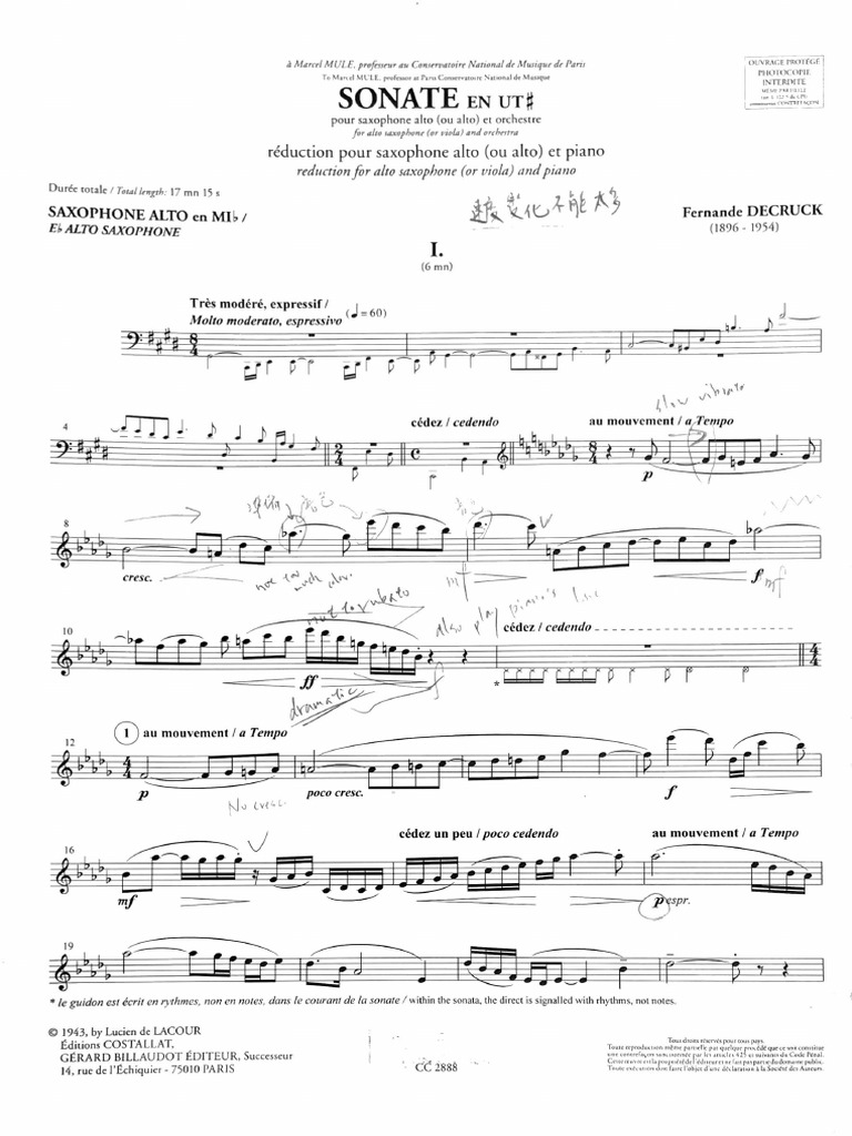 Sonate en Ut# | PDF