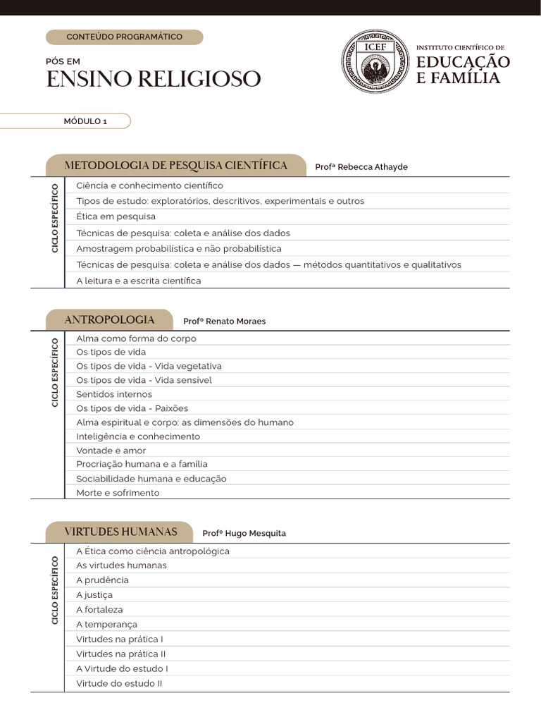 Ensino Religioso | PDF | Ecumenismo | Igreja católica