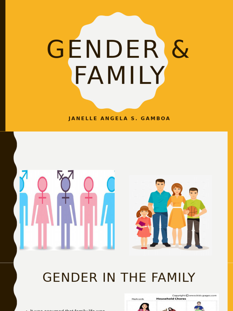 Gender-family | PDF | Family | Gender