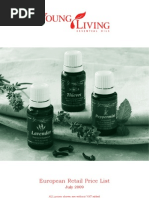 2010 Young Living Retail Pricelist