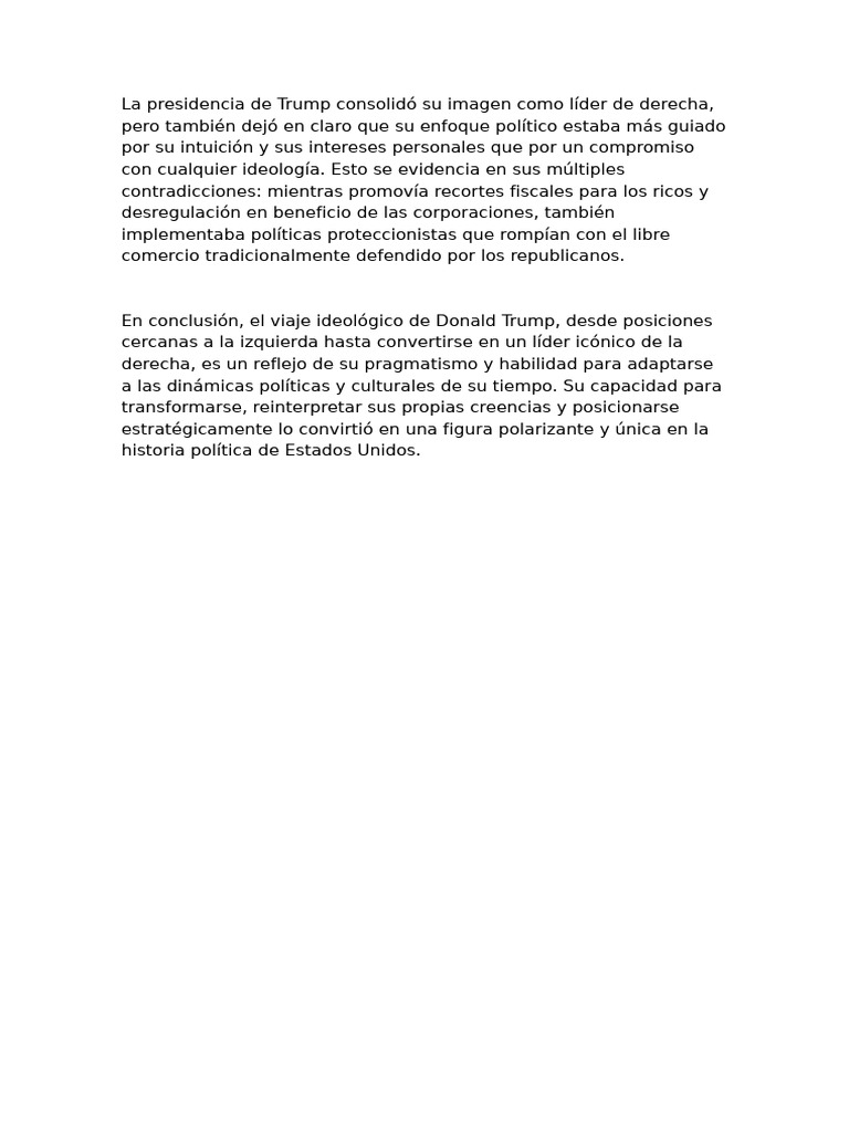 Donald Trump 5 | PDF | Política | Ciencias sociales